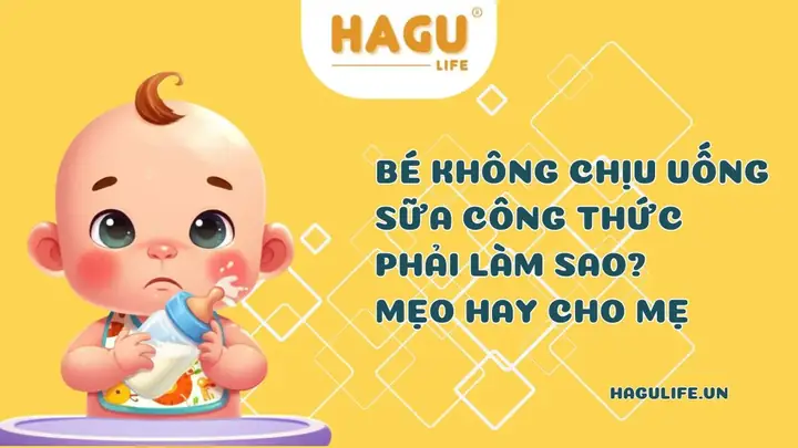 Bé Không Chịu Uống Sữa Ngoài