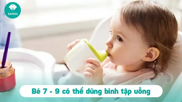 Bé Mấy Tháng Dùng Bình Tập Uống