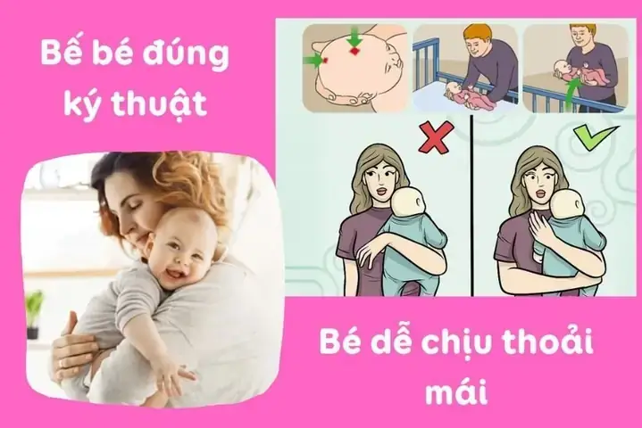 Bé Mấy Tháng Thì Bế Vác Được