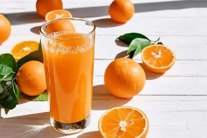 Bé Mấy Tháng Uống Nước Cam