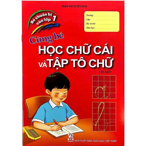Bé Tập Tô Chữ Cái Lớp 1 Bé Tập Tô Chữ Cái Lớp 1