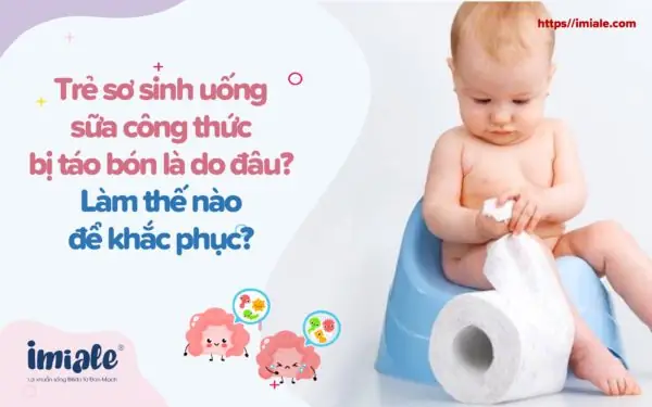 Bé Uống Sữa Nan Bị Táo Bón