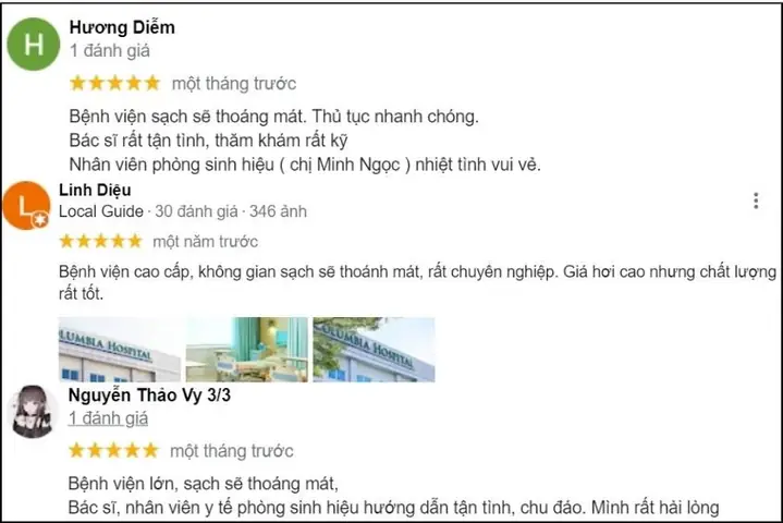 Bệnh Viện Columbia Bình Dương Có Tốt Không