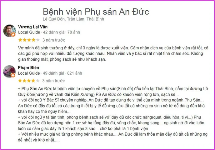 Bệnh Viện Phụ Sản An Đức Thái Bình Tuyển Dụng