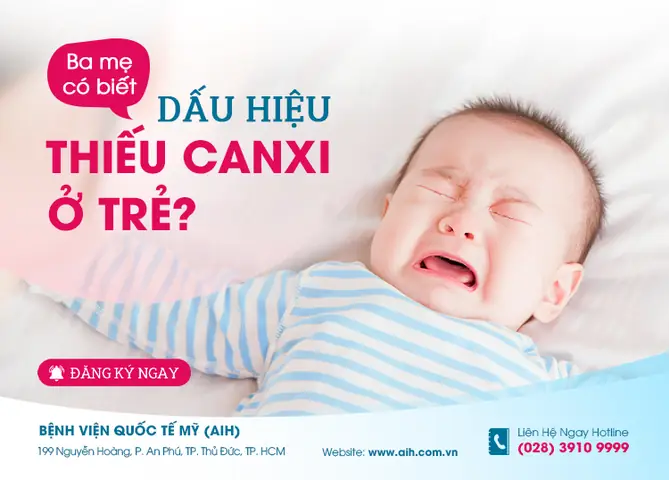 Biểu Hiện Của Bé Thiếu Canxi