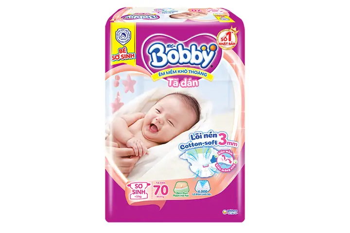 Bỉm Bobby Cho Bé Sơ Sinh