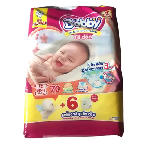 Bỉm Bobby Cho Bé Sơ Sinh