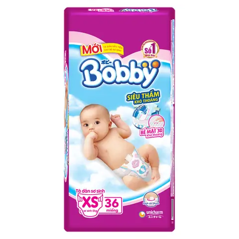 Bỉm Bobby Cho Bé Sơ Sinh