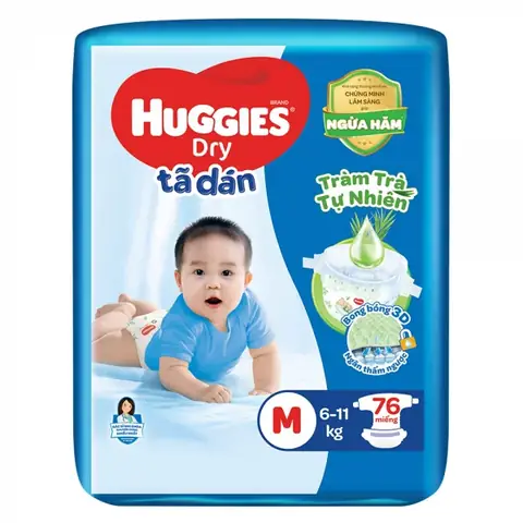 Bỉm Huggies Size M Giá Bao Nhiêu