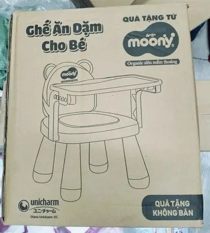 Bỉm Moony Tặng Ghế Ăn Dặm
