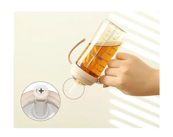 Bình Sữa Có Ống Hút Dài
