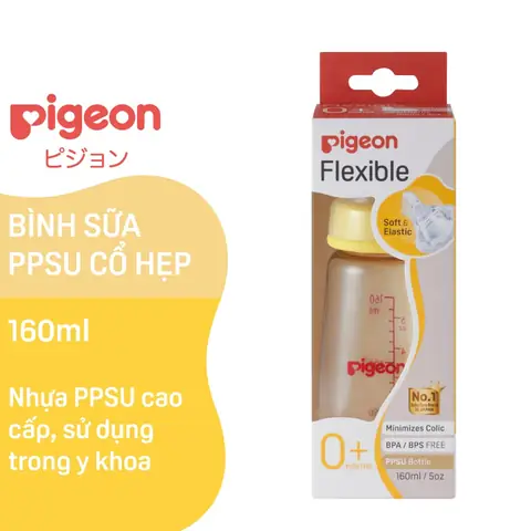Bình Sữa Pigeon Cổ Hẹp 160ml
