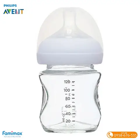 Bình Sữa Thủy Tinh Avent 240ml