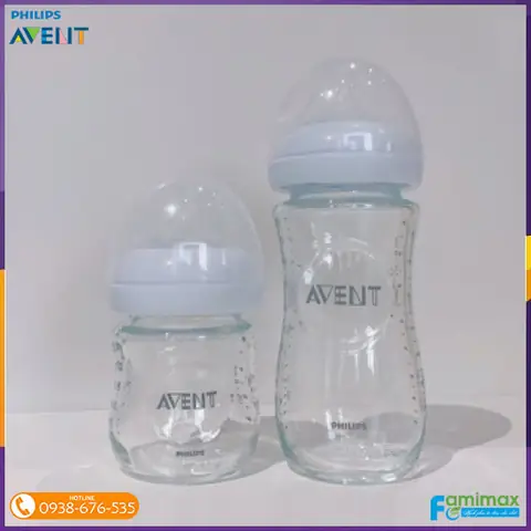 Bình Sữa Thủy Tinh Avent 240ml