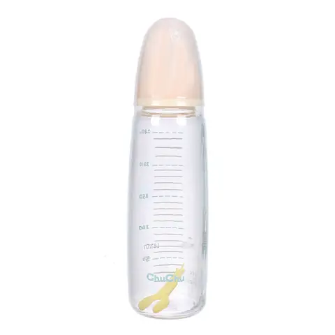Bình Sữa Thủy Tinh Chuchu 240ml