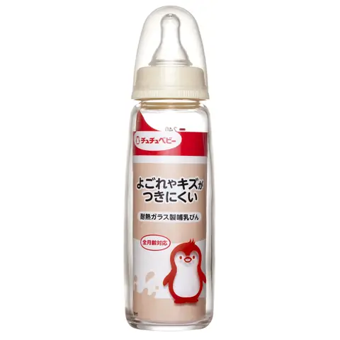 Bình Sữa Thủy Tinh Chuchu 240ml