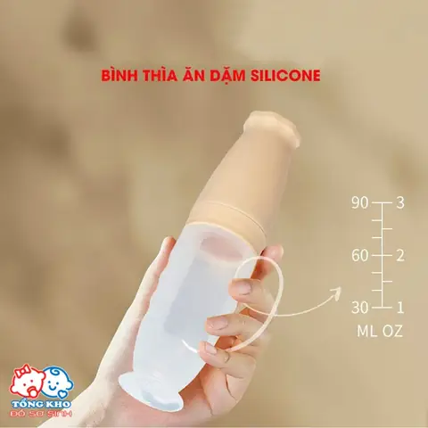 Bình Thìa Ăn Dặm Cho Bé
