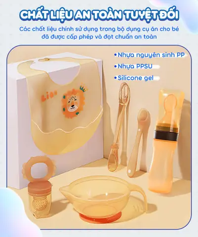 Bộ Bát Ăn Dặm Cho Bé