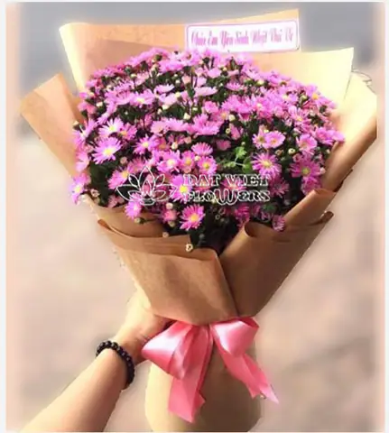 Bó Hoa Thạch Thảo Màu Tím