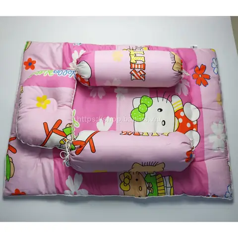 Bộ Nệm Gối Cho Bé Sơ Sinh