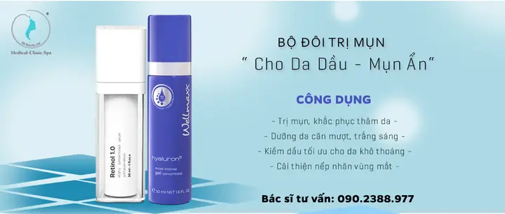 Bộ Sản Phẩm Trị Mụn Ẩn Bộ Sản Phẩm Trị Mụn Ẩn