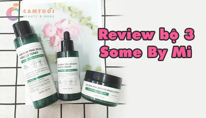 Bộ Trị Mụn Aha Bha Pha Review