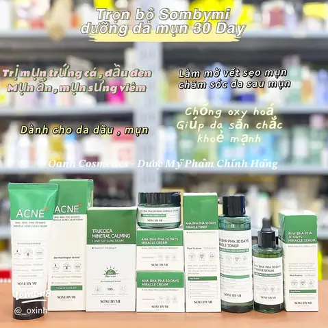 Bộ Trị Mụn Aha Bha Pha Review