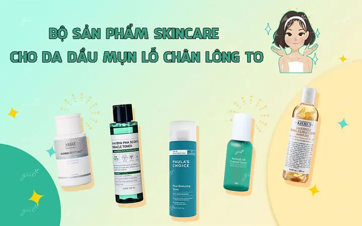 Bộ Trị Mụn Cho Da Dầu