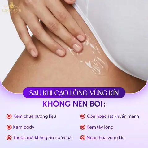 Bôi Dầu Dừa Sau Khi Cạo Lông