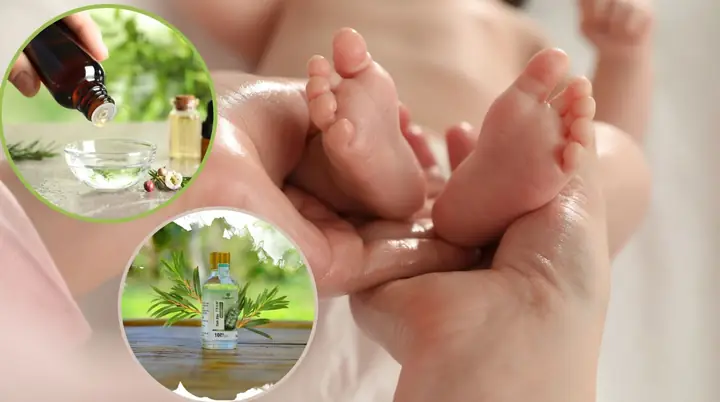 Bôi Dầu Tràm Vào Gan Bàn Chân