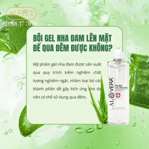 Bôi Nha Đam Để Qua Đêm