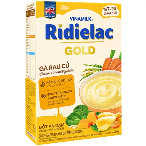 Bột Ăn Dặm Cho Bé Ridielac Bột Ăn Dặm Cho Bé Ridielac