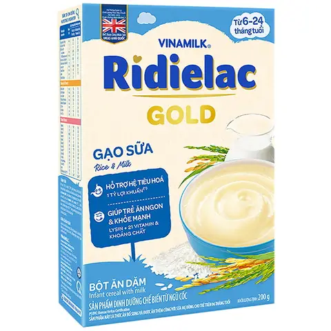 Bột Ăn Dặm Cho Bé Ridielac Bột Ăn Dặm Cho Bé Ridielac