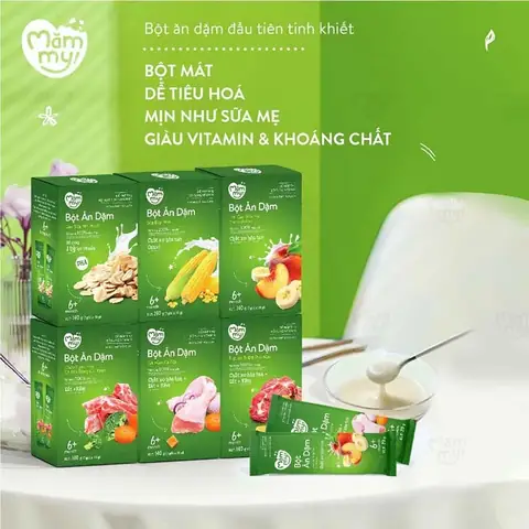 Bột Ăn Dặm Dạng Gói Nhỏ