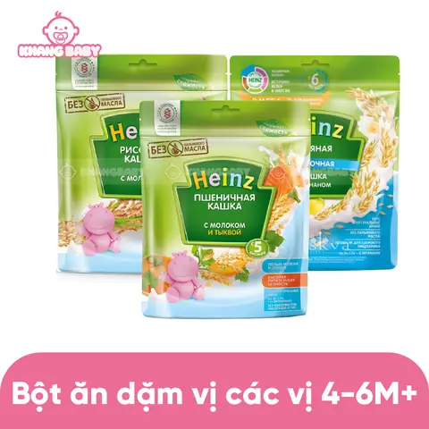 Bột Ăn Dặm Heinz Của Nga
