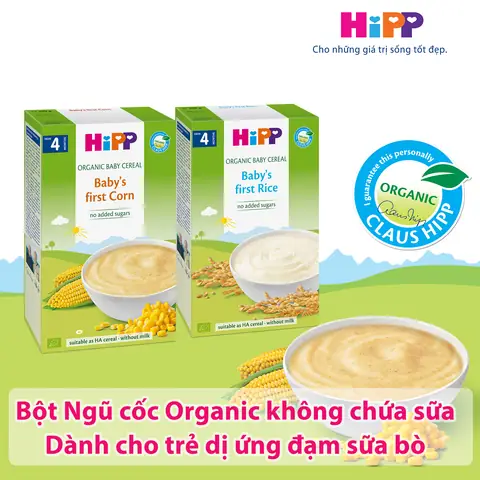 Bột Ăn Dặm Hipp Cho Bé 5 Tháng