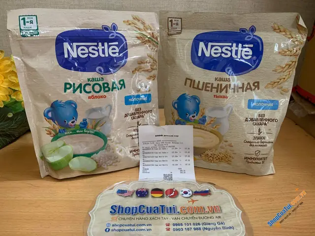 Bột Ăn Dặm Nestle Của Đức