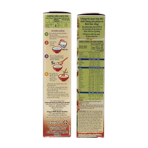 Bột Ăn Dặm Nestle Gà Hầm Cà Rốt