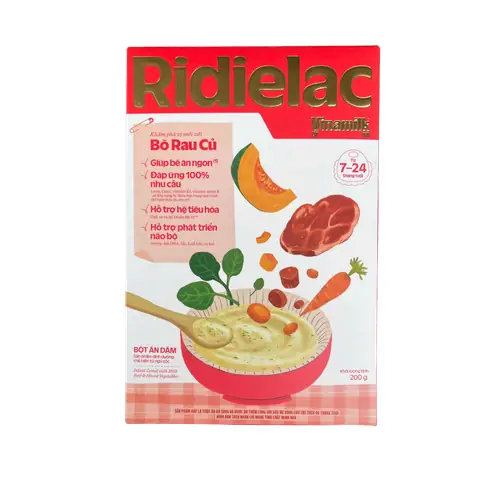 Bột Ăn Dặm Ridielac Bò Rau Củ