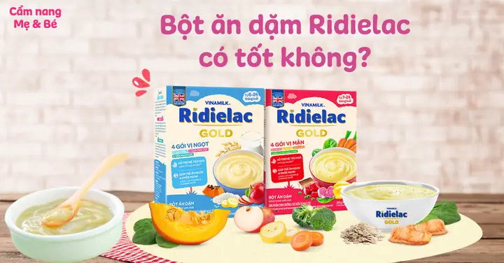 Bột Ăn Dặm Ridielac Có Tốt Không
