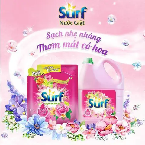 Bột Giặt Surf Của Công Ty Nào