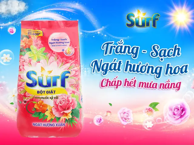 Bột Giặt Surf Của Công Ty Nào