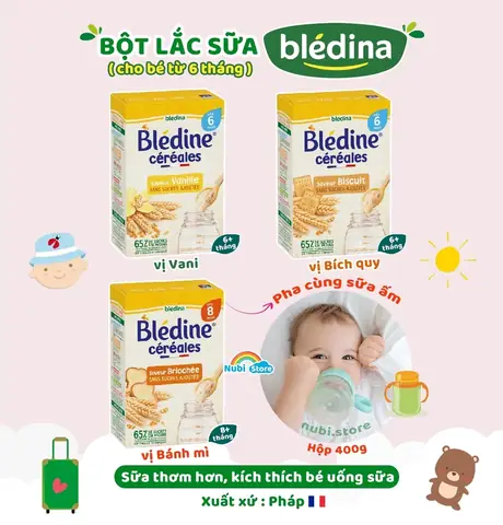 Bột Lắc Sữa Bledina Dạng Gói