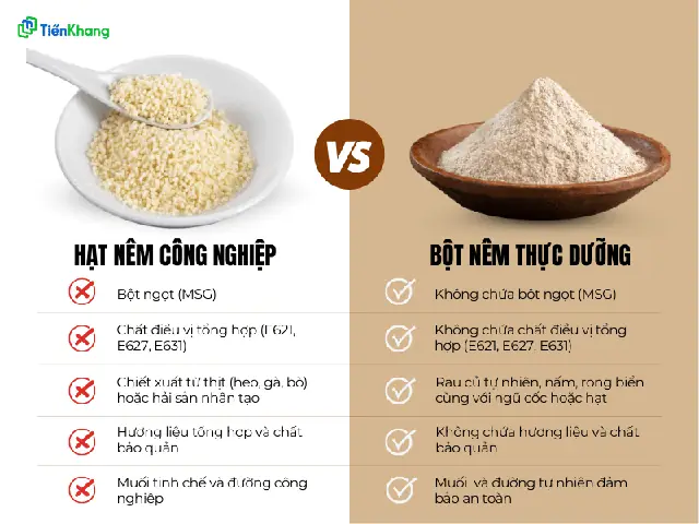 Bột Nêm Knorr Có Hại Hay Không