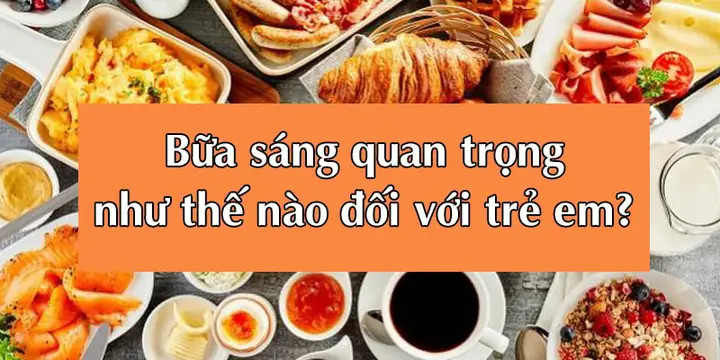 Bữa Sáng Cho Trẻ 5 Tuổi