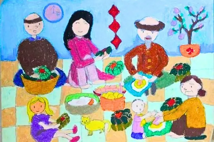 Buc Tranh De Tai Gia Dinh Buc Tranh De Tai Gia Dinh