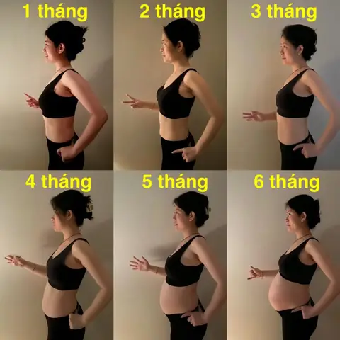 Bụng Bầu 1 Tháng To Như Thế Nào