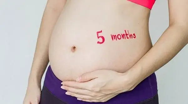 Bụng Bầu 5 Tháng Con Trai