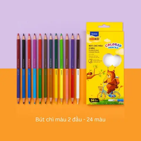 Bút Chì Màu Cho Bé 2 Tuổi