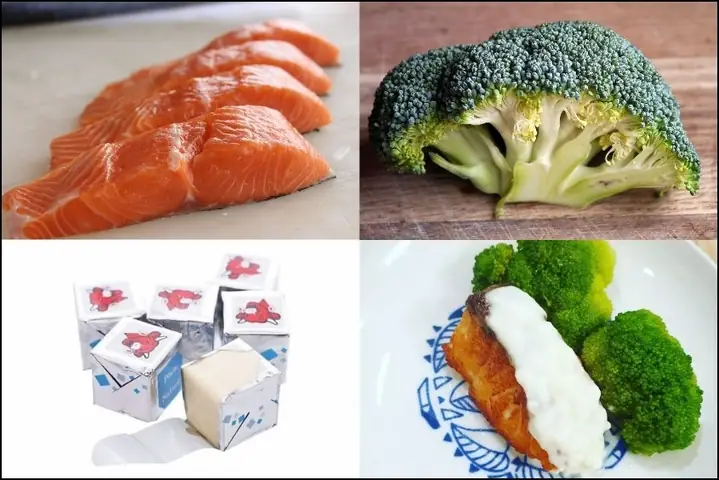 Cá Hồi Áp Chảo Phô Mai